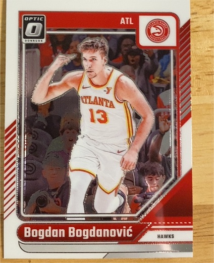 2024-25 Donruss Optic #59 Bogdan Bogdanovic — front