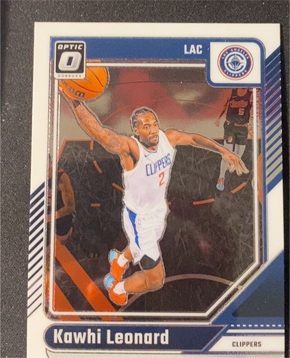 2024-25 Panini Donruss Optic #141 Kawhi Leonard — front