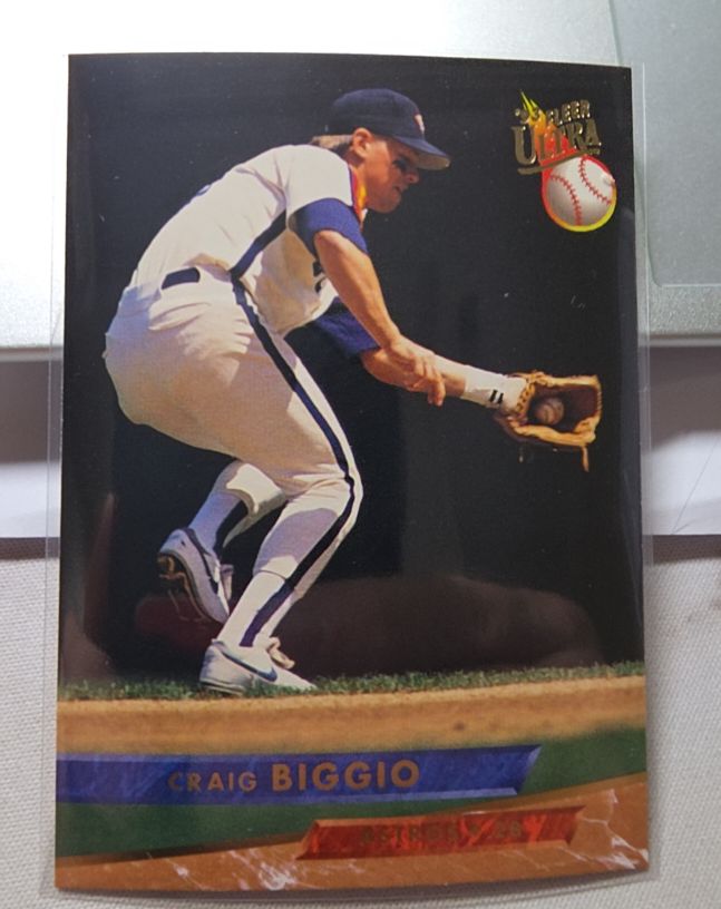 1993 Fleer Ultra #37 Craig Biggio — front