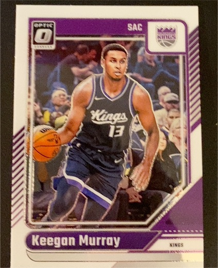 2024-25 Donruss Optic #47 Keegan Murray — front