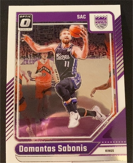 2024-25 Donruss Optic #64 Domantas Sabonis — front