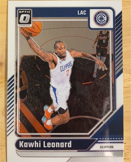 2024-25 Donruss Optic #141 Kawhi Leonard — front