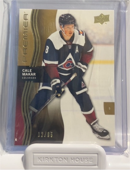 2023-24 Upper Deck Premier #8 Cale Makar — front
