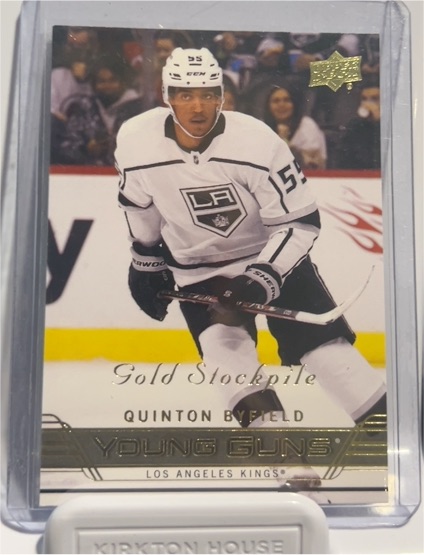 2021-22 Upper Deck Extended Series #T-84 Quinton Byfield — front