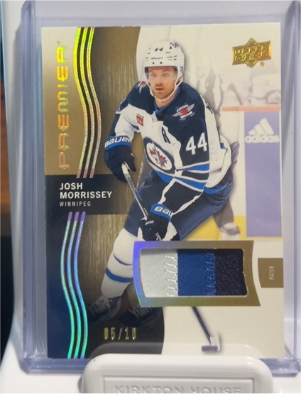 2023-24 Upper Deck Premier #9 Josh Morrissey — front