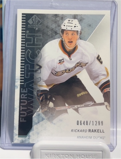 2013-14 SP Authentic #234 Rickard Rakell — front