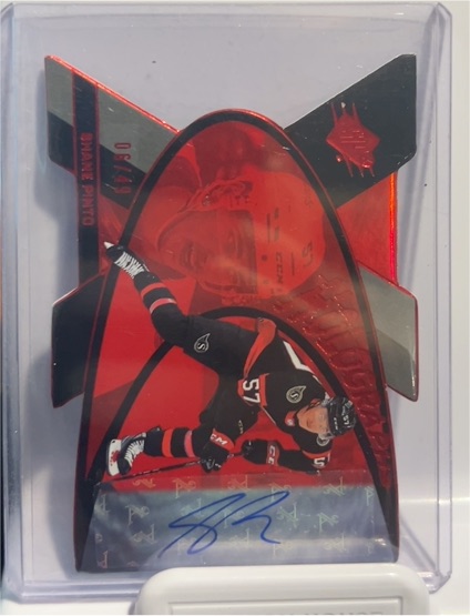 2023-24 Upper Deck SPX Holographs #HG-RK Shane Pinto — front