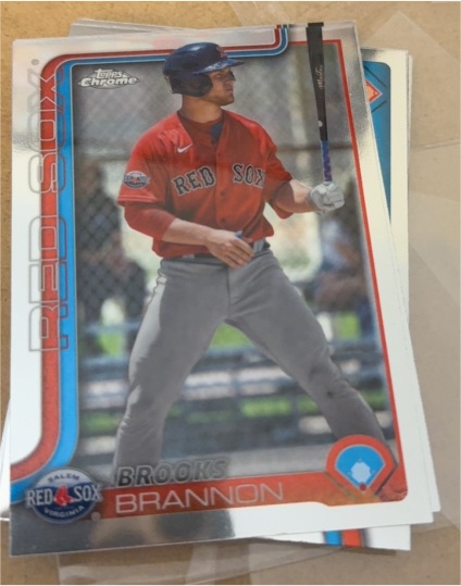 2025 Topps Pro Debut Baseball CHROME PDC-96 Brooks Brannon — front