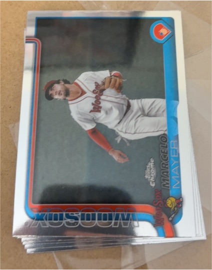 2025 Topps Pro Debut Chrome #PDC-200 Marcelo Mayer — front