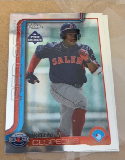 2025 Topps Pro Debut #PD-28 Yoeilin Cespedes — front