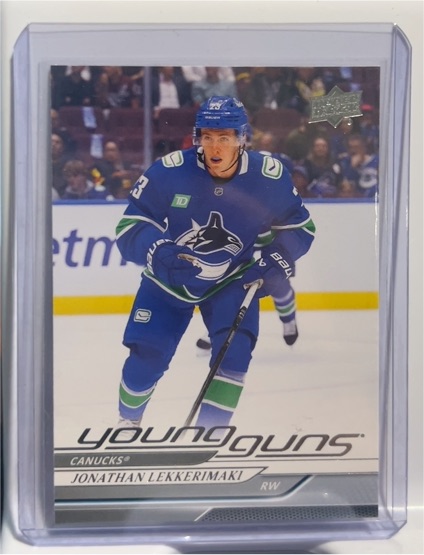 2024-25 Upper Deck Young Guns #706 Jonathan Lekkerimaki — front