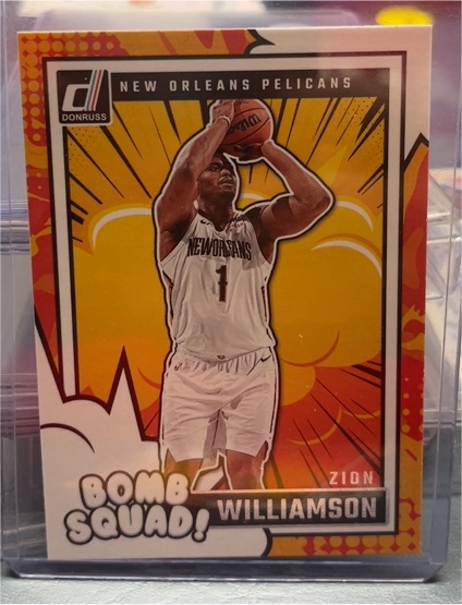 2024-25 Panini Donruss #4 Zion Williamson Bomb Squad — front
