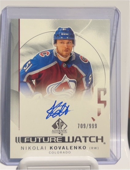 2024-25 Upper Deck SP Authentic Future Watch #159 Nikolai Kovalenko — front