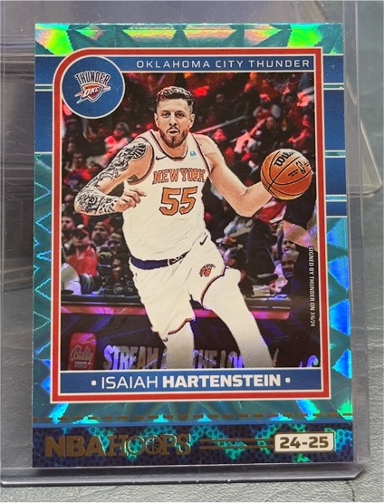 2024-25 Panini NBA Hoops #139 Isaiah Hartenstein — front
