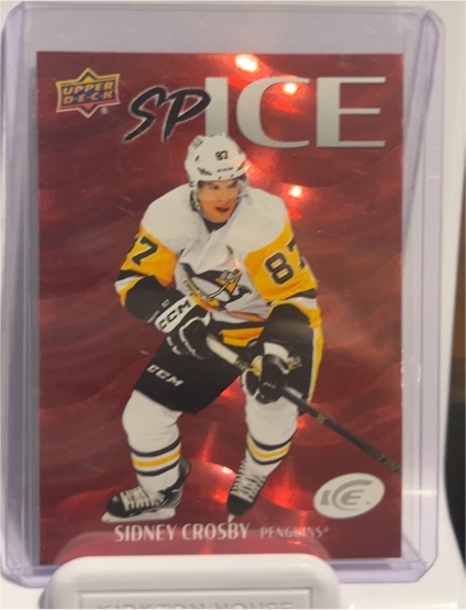 2024-25 Upper Deck Ice SP Ice #SP-14 Sidney Crosby — front