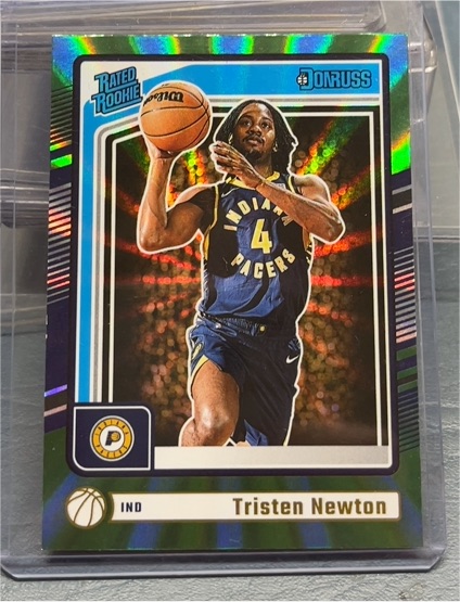 2024-25 Panini Donruss #216 Tristen Newton — front