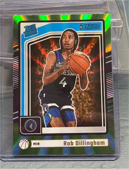 2024-25 Panini Donruss #204 Rob Dillingham — front