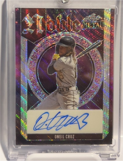 2023 Leaf Metal Noble #NBD1 Oneil Cruz — front