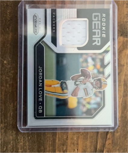 2020 Panini Prizm #5 Jordan Love Rookie Gear — front