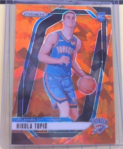 2024-25 Panini Prizm #230 Nikola Topić — front