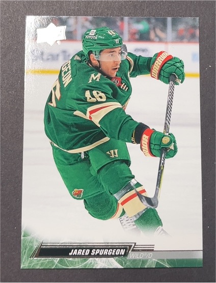 2022-23 Upper Deck Series 2 #343 Jared Spurgeon — front