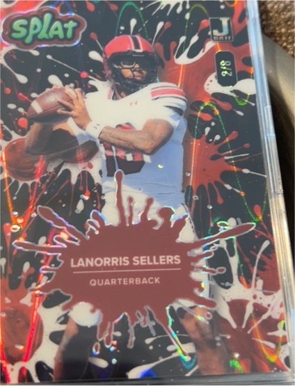 2025 Wild Card Splat #2 Lanorris Sellers — front