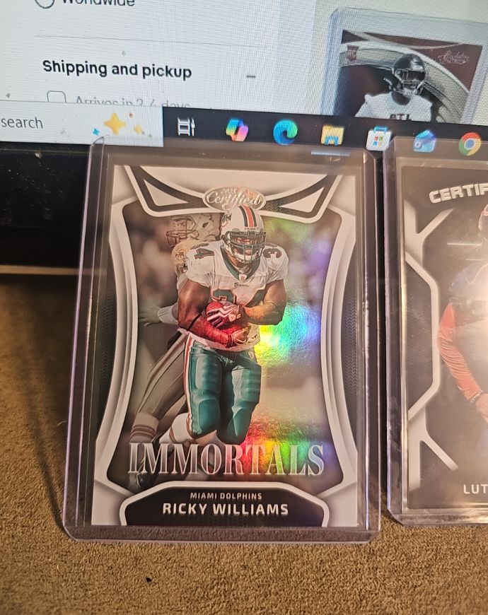 2025 Panini Certified Immortals #IM-RWS Ricky Williams — front