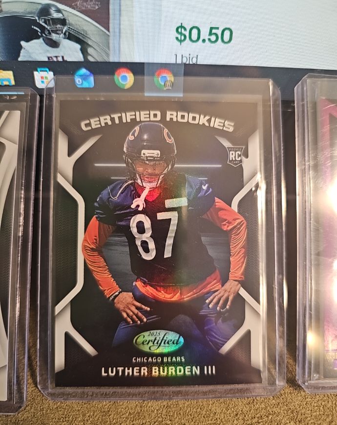 2025 Panini Certified Rookies #CRK-LBI Luther Burden III — front