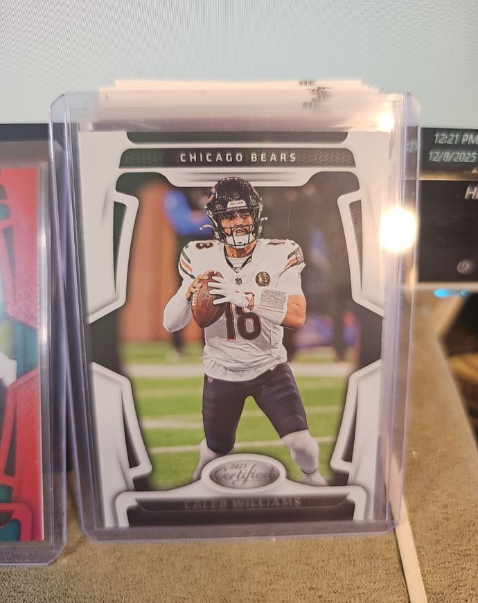 2025 Panini Certified Caleb Williams Chicago Bears — front