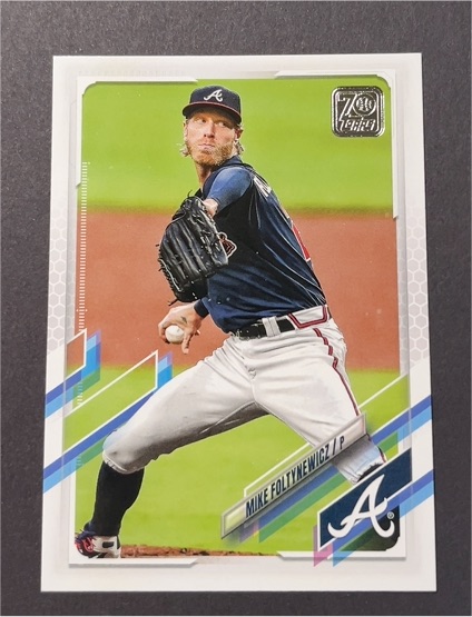 2021 Topps #209 Mike Foltynewicz — front