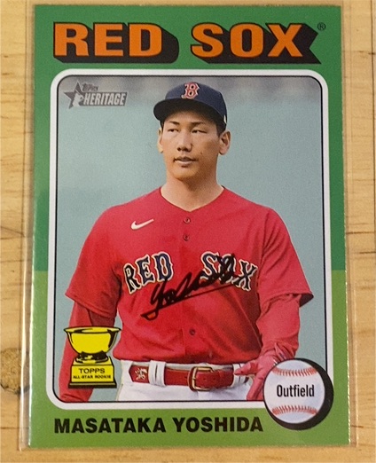 2024 Topps Heritage #292 Masataka Yoshida — front