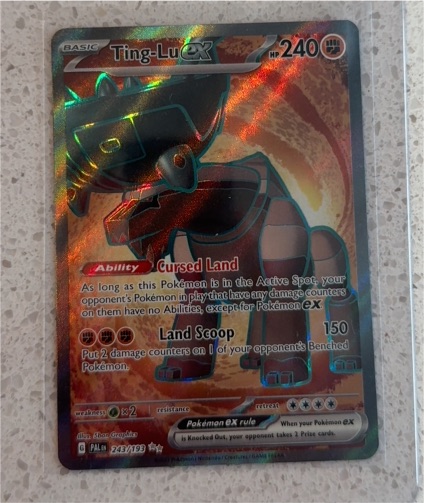 2023 Pokémon TCG Paldea Evolved #243 Ting-Lu ex — front