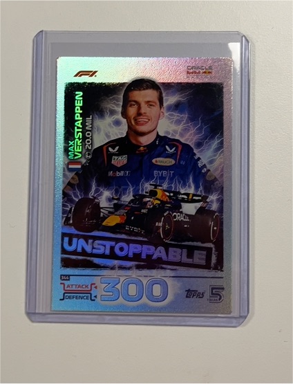 2024 Topps Turbo Attax #344 Max Verstappen — front