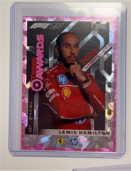 2025 Topps Turbo Attax #287 Lewis Hamilton — front