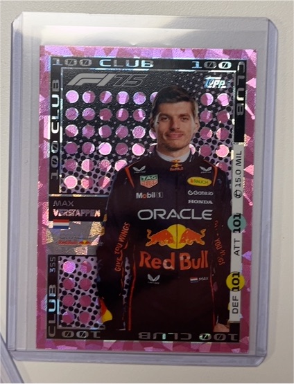 2025 Topps Turbo Attax #355 Max Verstappen — front