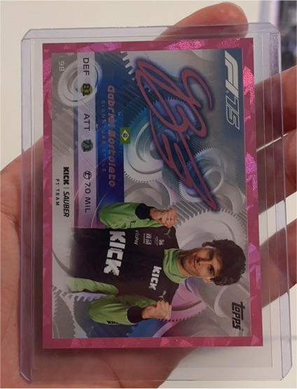 1997 Topps F1 #96 Gil de Ferran — front