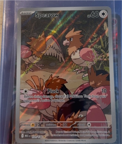 2025 Pokemon Mega Evolution #151 Spearow — front
