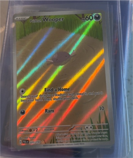 2023 Pokémon Paldea Evolved #221 Wooper — front