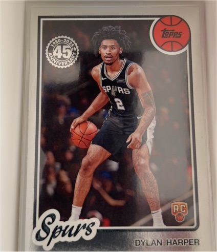 2025-26 Topps Basketball #80BK-52 Dylan Harper — front