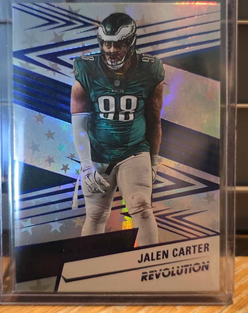 2025 Panini Revolution #136 Jalen Carter — front