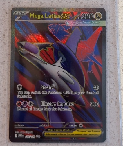 2014 Pokémon TCG ME01: Mega Latias EX #163/132 — front