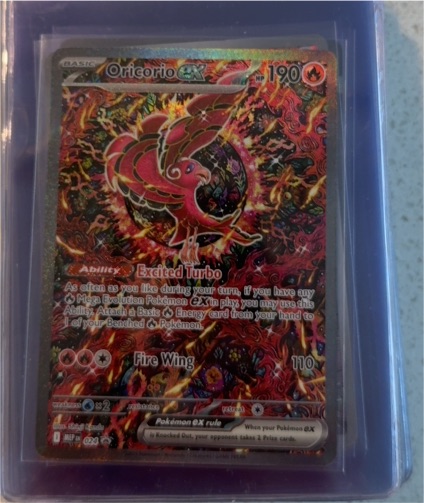 2025 Pokémon Black Star Promo #024 Oricorio EX — front