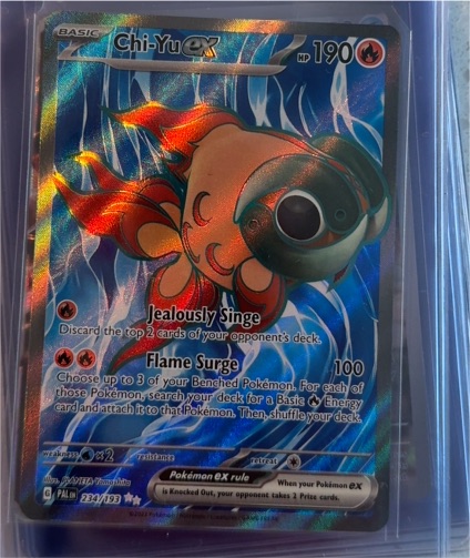2023 Pokémon TCG Paldea Evolved #234/193 Chi-Yu ex — front