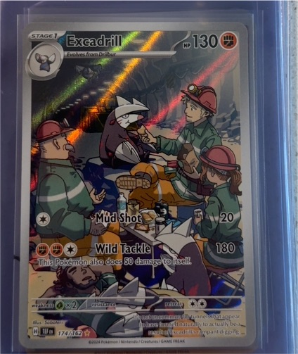 2024 Pokémon SV05: Temporal Forces #174 Excadrill — front