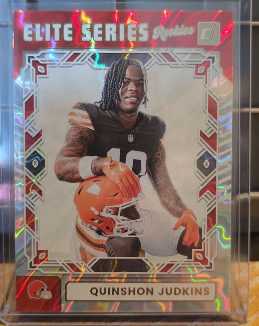 2025 Donruss #ESR-QJS Quinshon Judkins Elite Series Rookies — front