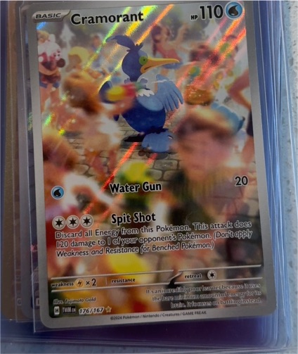 2024 Pokemon SV06: Twilight Masquerade #176/167 Cramorant — front