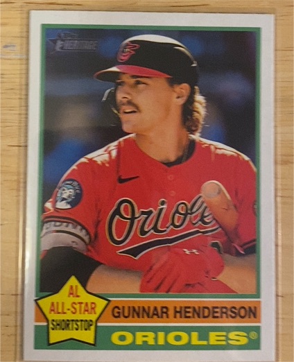 2025 Topps Heritage #174 Gunnar Henderson — front