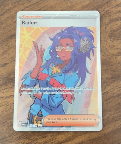 2015 Pokémon Prismatic Evolutions #142 Raifort — front