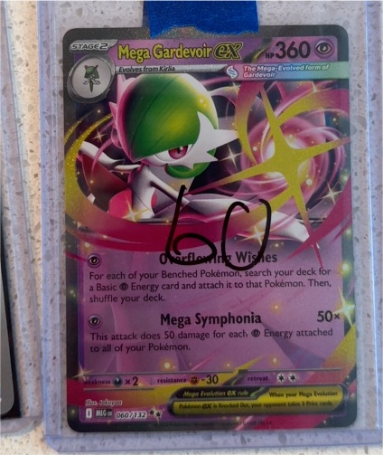 2025 Pokémon TCG Mega Gardevoir ex #060/132 — front