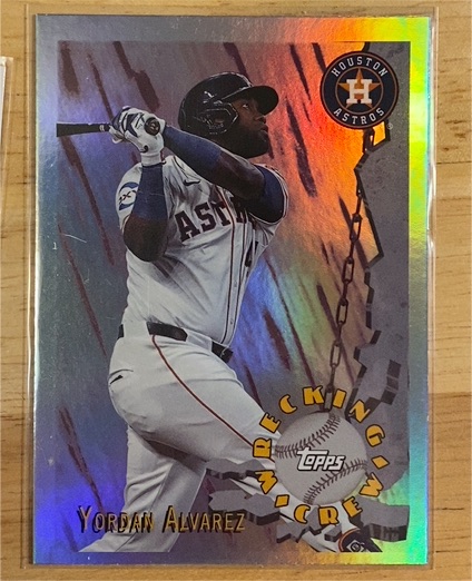 2024 Topps Archives #96WC-25 Yordan Alvarez 1996 Wrecking Crew — front